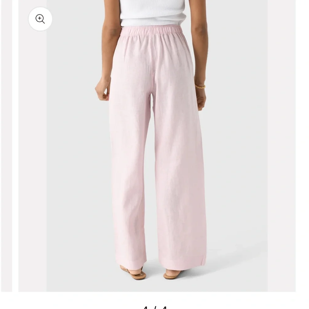 Comme Si WOMEN'S LA BOXER ALTA LINEN - Picture 3 of 6